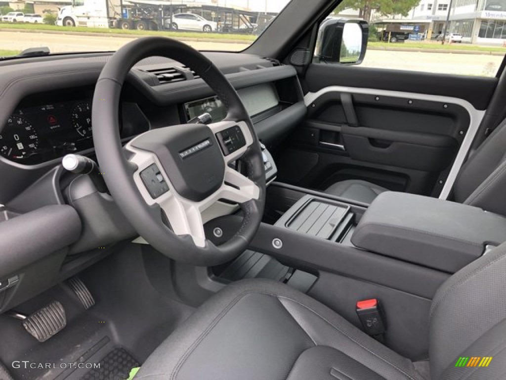 Ebony Interior 2020 Land Rover Defender 110 S Photo #139718065