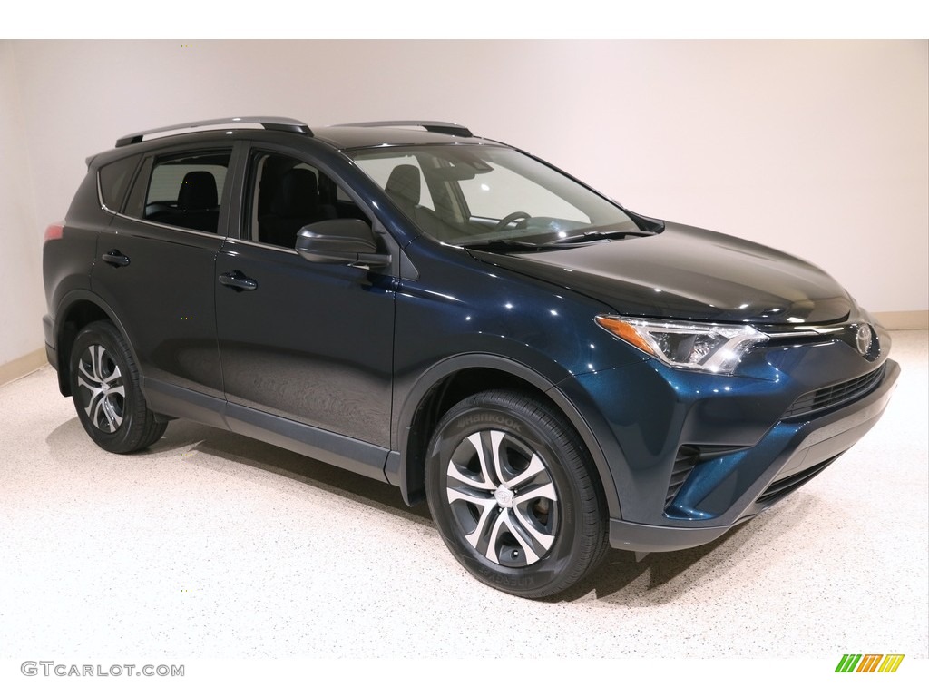 Galactic Aqua Mica 2017 Toyota RAV4 LE Exterior Photo #139718122