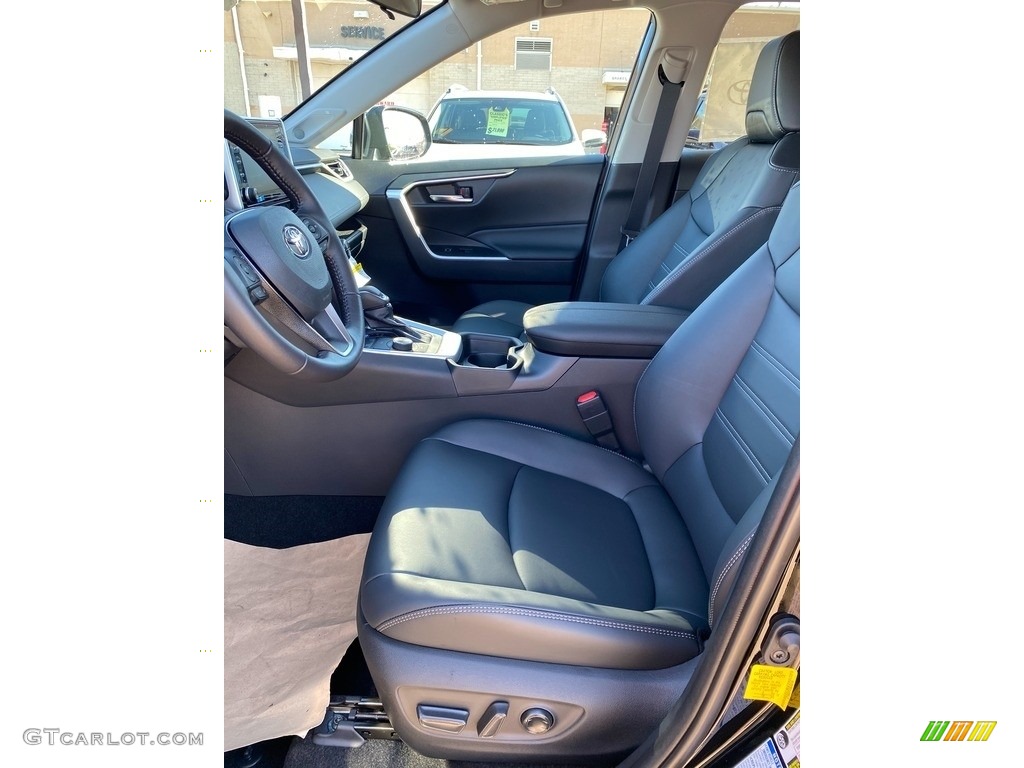 2021 RAV4 XLE AWD Hybrid - Midnight Black Metallic / Black photo #2