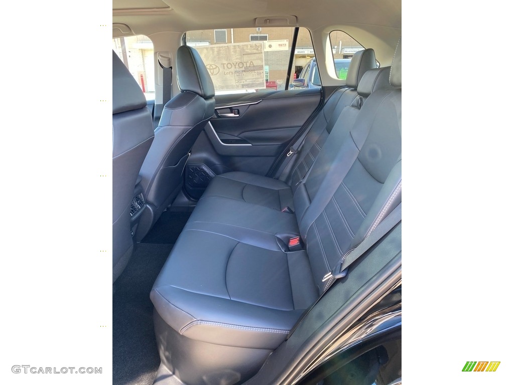 2021 RAV4 XLE AWD Hybrid - Midnight Black Metallic / Black photo #3