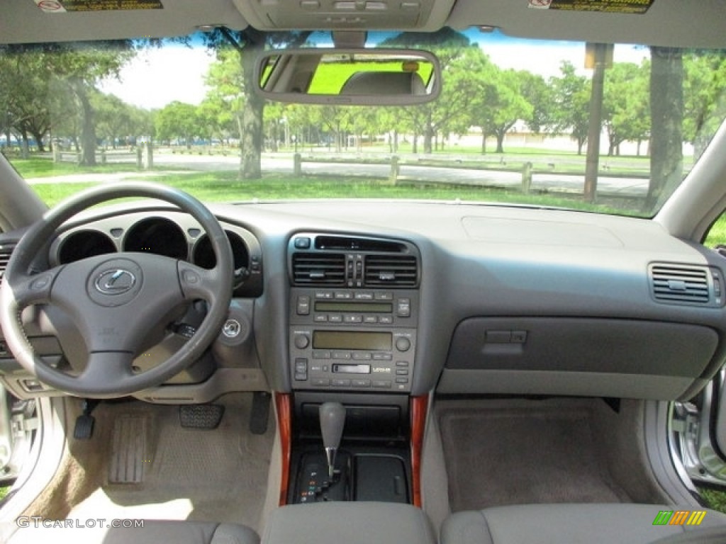 2005 Lexus GS 300 Light Charcoal Dashboard Photo #139719016