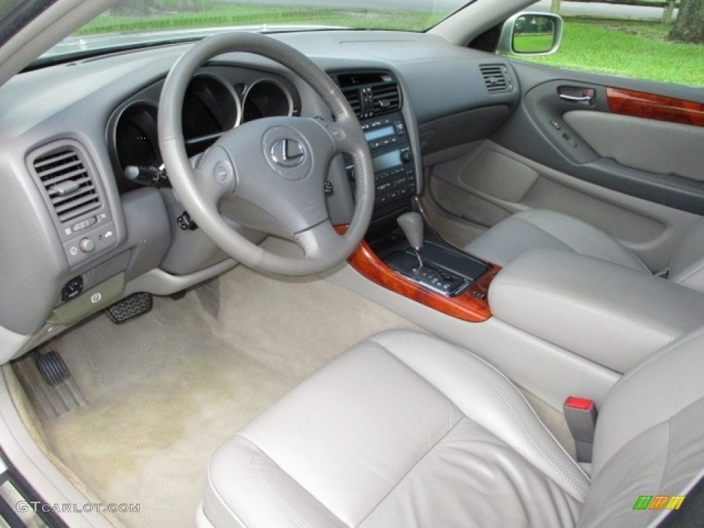 Light Charcoal Interior 2005 Lexus GS 300 Photo #139719172