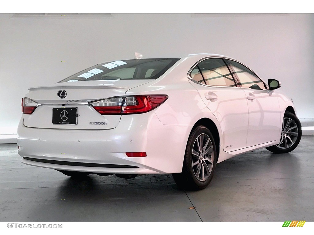 Eminent White Pearl 2016 Lexus ES 300h Hybrid Exterior Photo #139720024