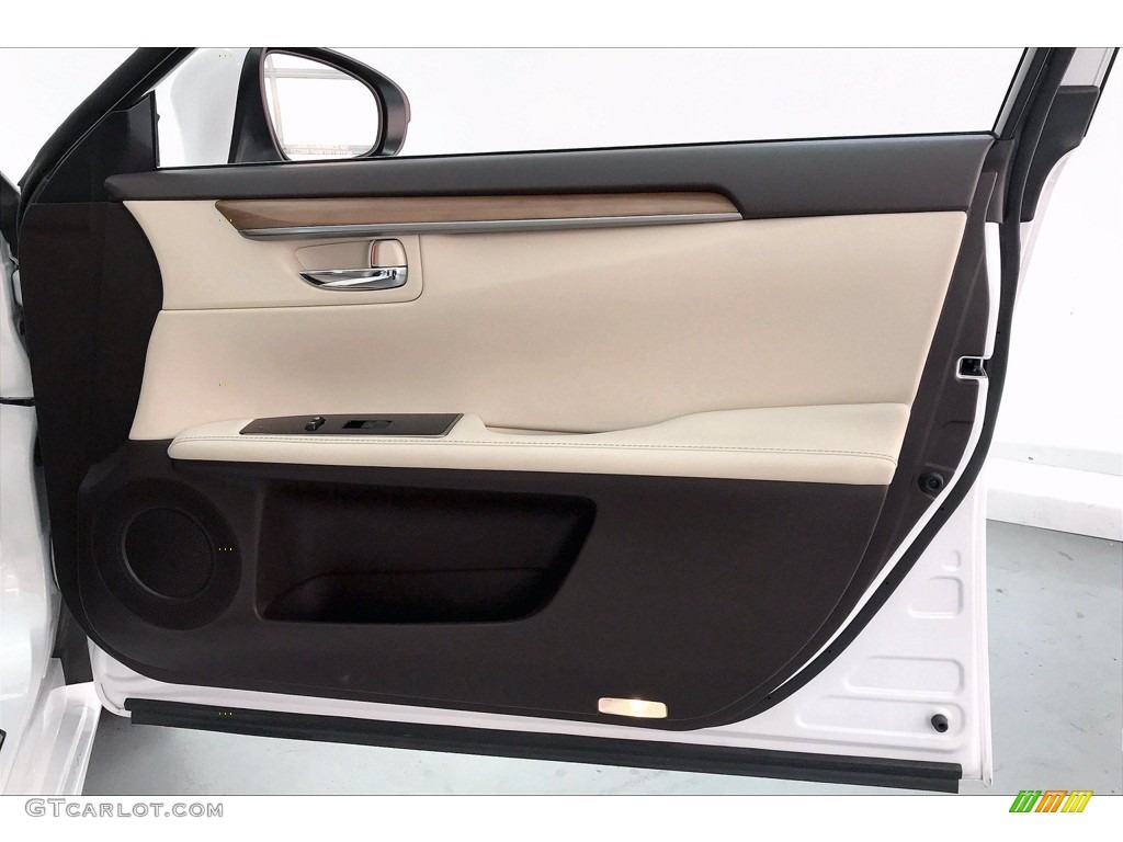 2016 Lexus ES 300h Hybrid Parchment Door Panel Photo #139720066