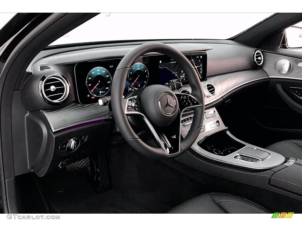 2021 Mercedes-Benz E 350 Sedan Black Dashboard Photo #139720228