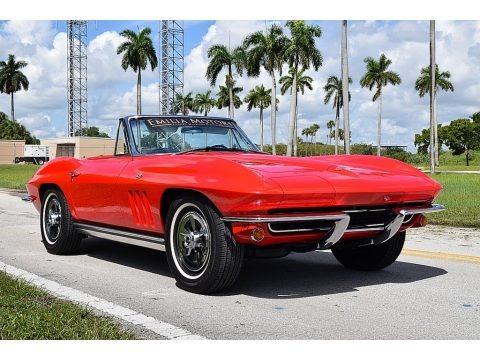 1965 Chevrolet Corvette Sting Ray Convertible Data, Info and Specs