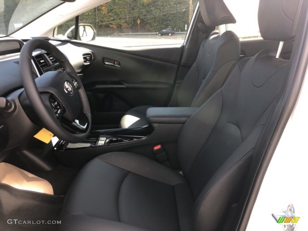 Black Interior 2021 Toyota Prius XLE AWD-e Photo #139720674