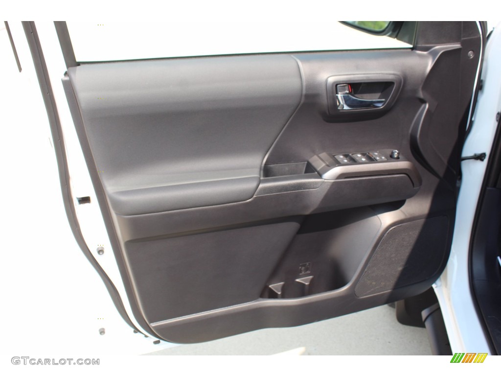 2021 Toyota Tacoma TRD Sport Double Cab 4x4 TRD Cement/Black Door Panel Photo #139720830
