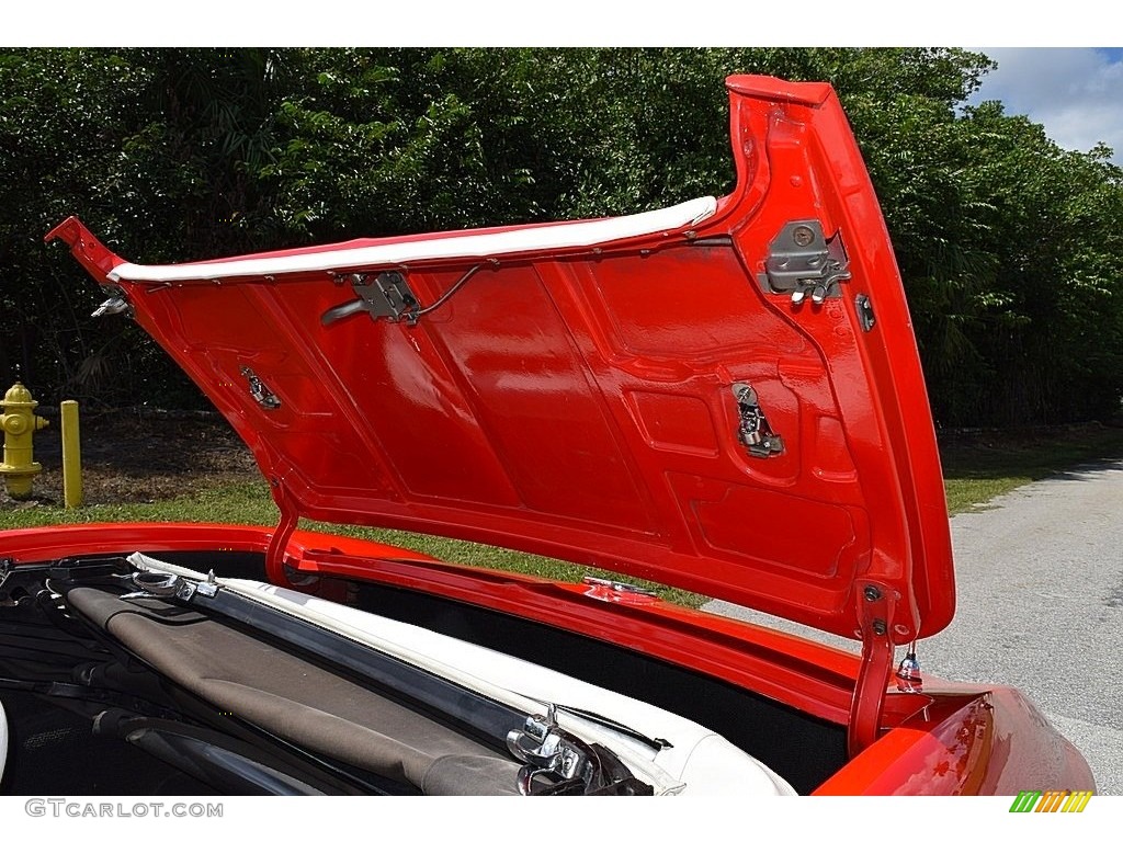 1965 Corvette Sting Ray Convertible - Rally Red / White photo #13