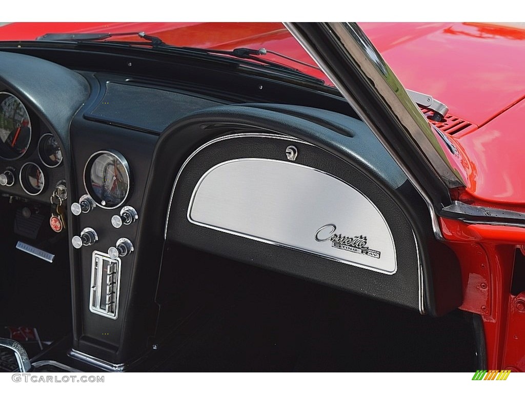 1965 Corvette Sting Ray Convertible - Rally Red / White photo #35