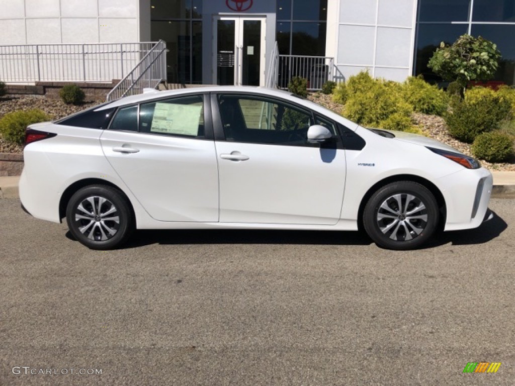 Wind Chill Pearl 2021 Toyota Prius XLE AWD-e Exterior Photo #139721355