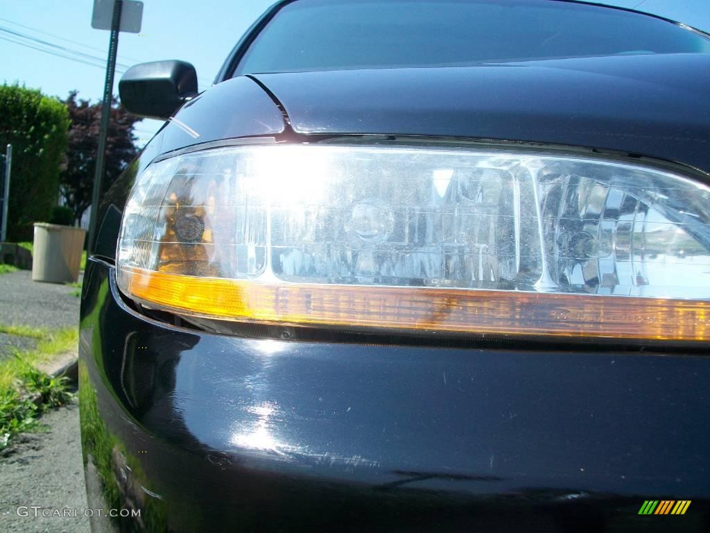 1999 Accord EX-L Sedan - Flamenco Black Pearl / Charcoal photo #5
