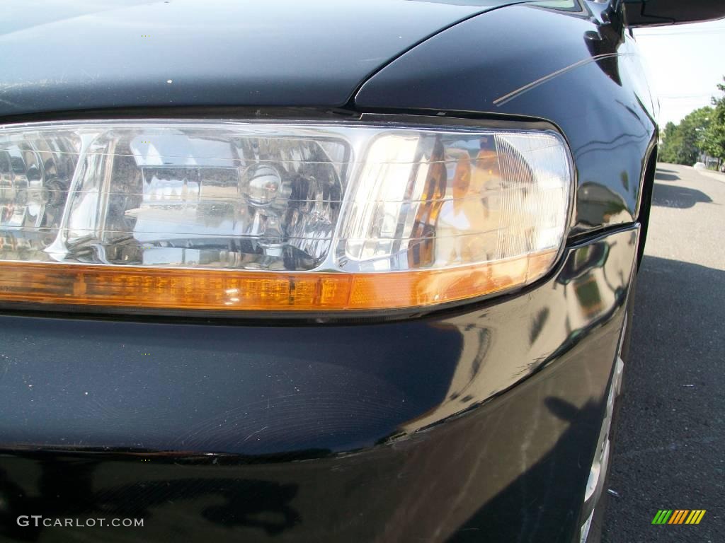1999 Accord EX-L Sedan - Flamenco Black Pearl / Charcoal photo #6