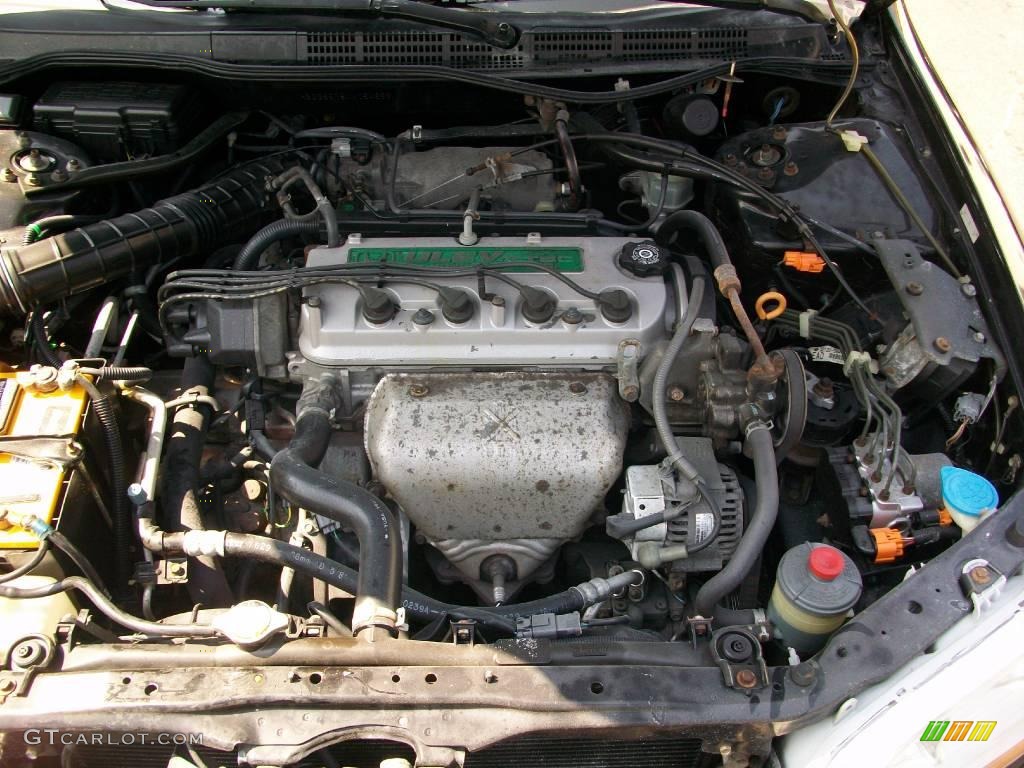 1999 Accord EX-L Sedan - Flamenco Black Pearl / Charcoal photo #7