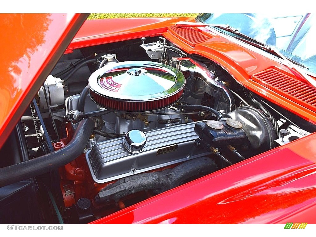 1965 Chevrolet Corvette Sting Ray Convertible 5.7 Liter OHV 16-Valve V8 Engine Photo #139721997