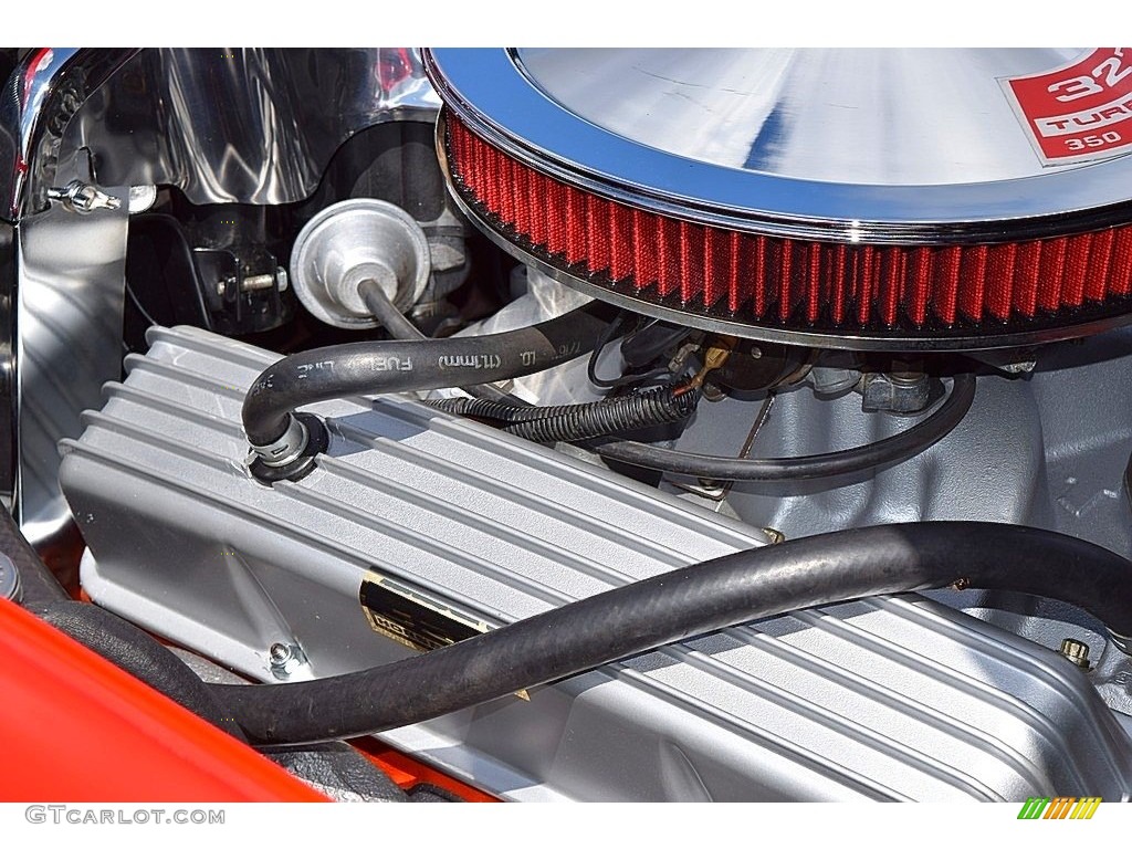 1965 Corvette Sting Ray Convertible - Rally Red / White photo #74