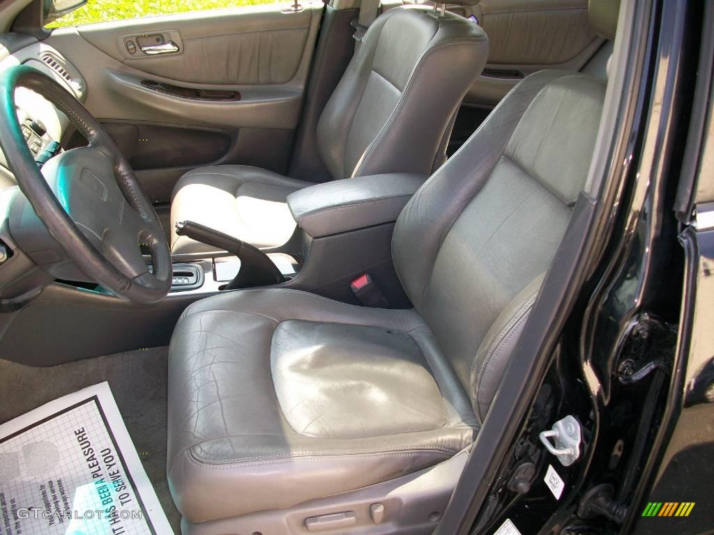 1999 Accord EX-L Sedan - Flamenco Black Pearl / Charcoal photo #9