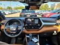 Glazed Caramel 2021 Toyota Highlander Hybrid Platinum AWD Dashboard