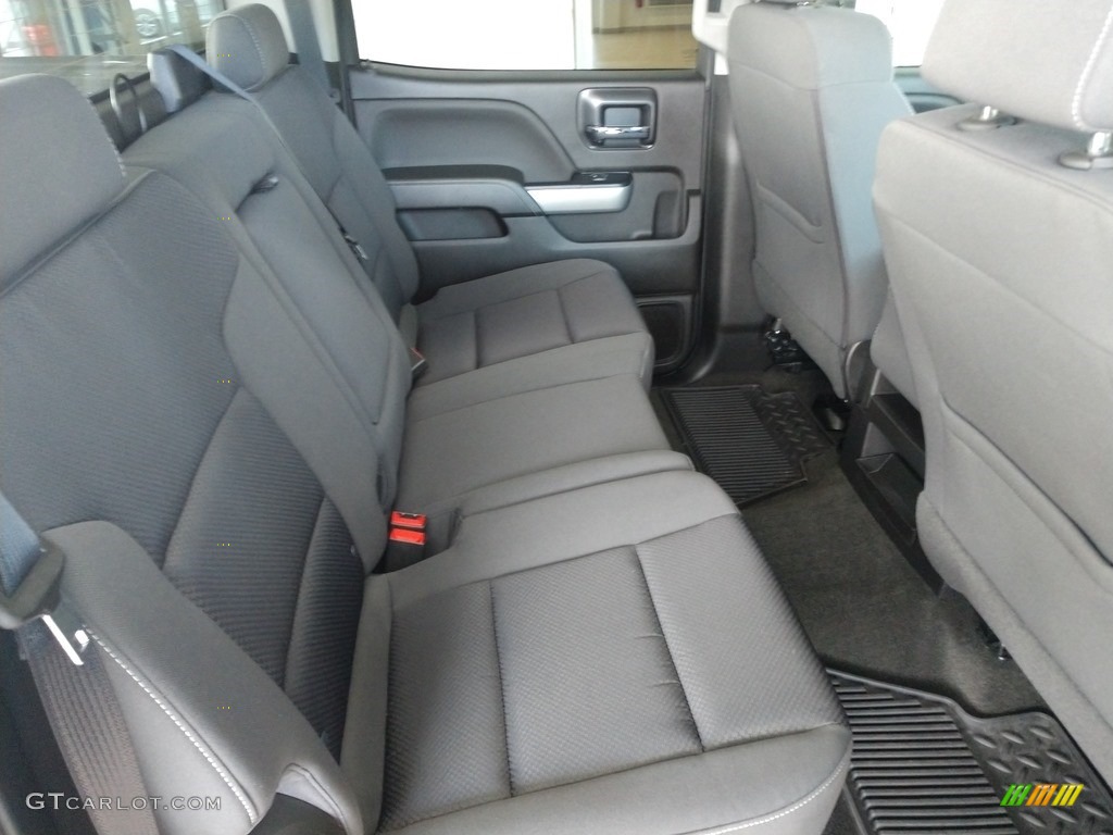 Jet Black Interior 2018 Chevrolet Silverado 1500 LT Crew Cab 4x4 Photo #139723431