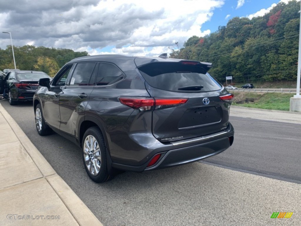 2021 Highlander Hybrid Limited AWD - Magnetic Gray Metallic / Graphite photo #2