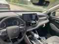 Graphite 2021 Toyota Highlander Hybrid Limited AWD Dashboard