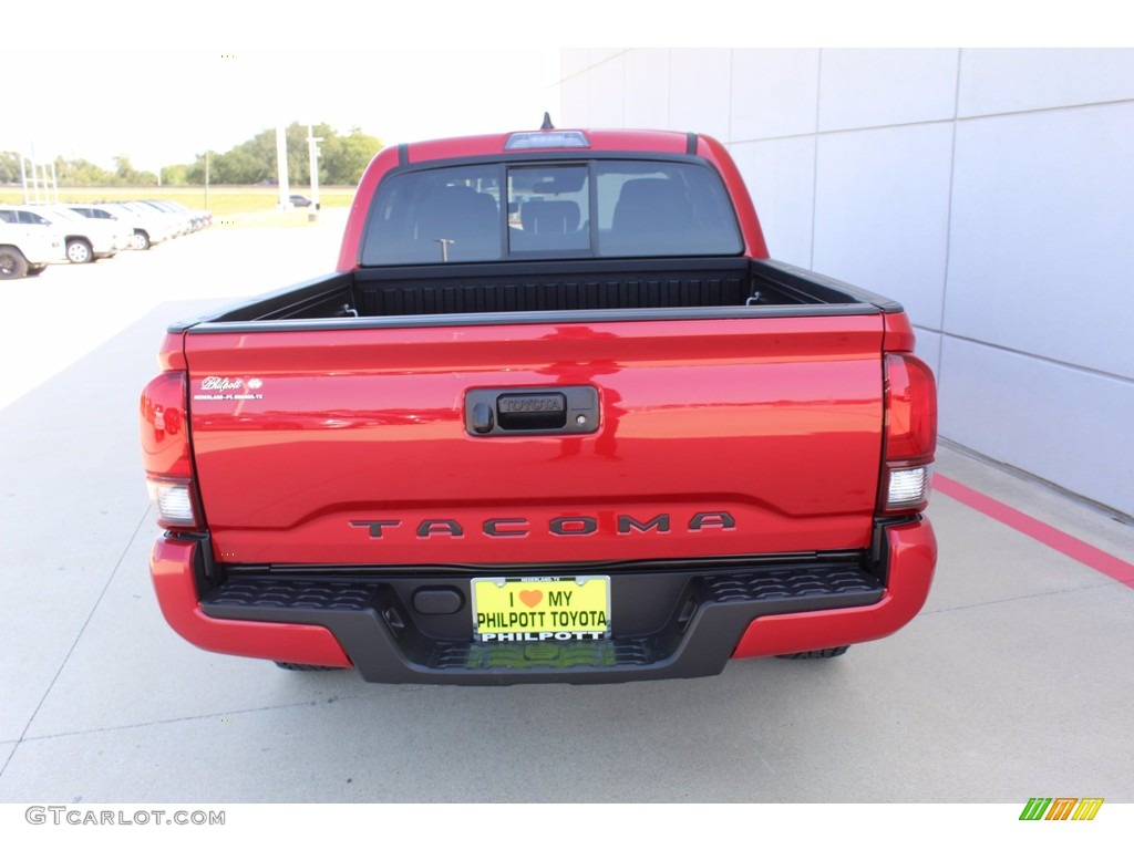 2020 Tacoma TSS Off Road Double Cab - Barcelona Red Metallic / Cement photo #7