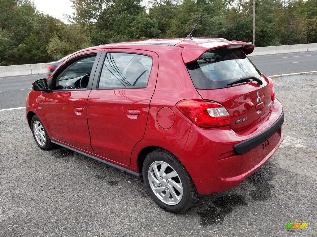 Infrared 2017 Mitsubishi Mirage SE Exterior Photo #139724115