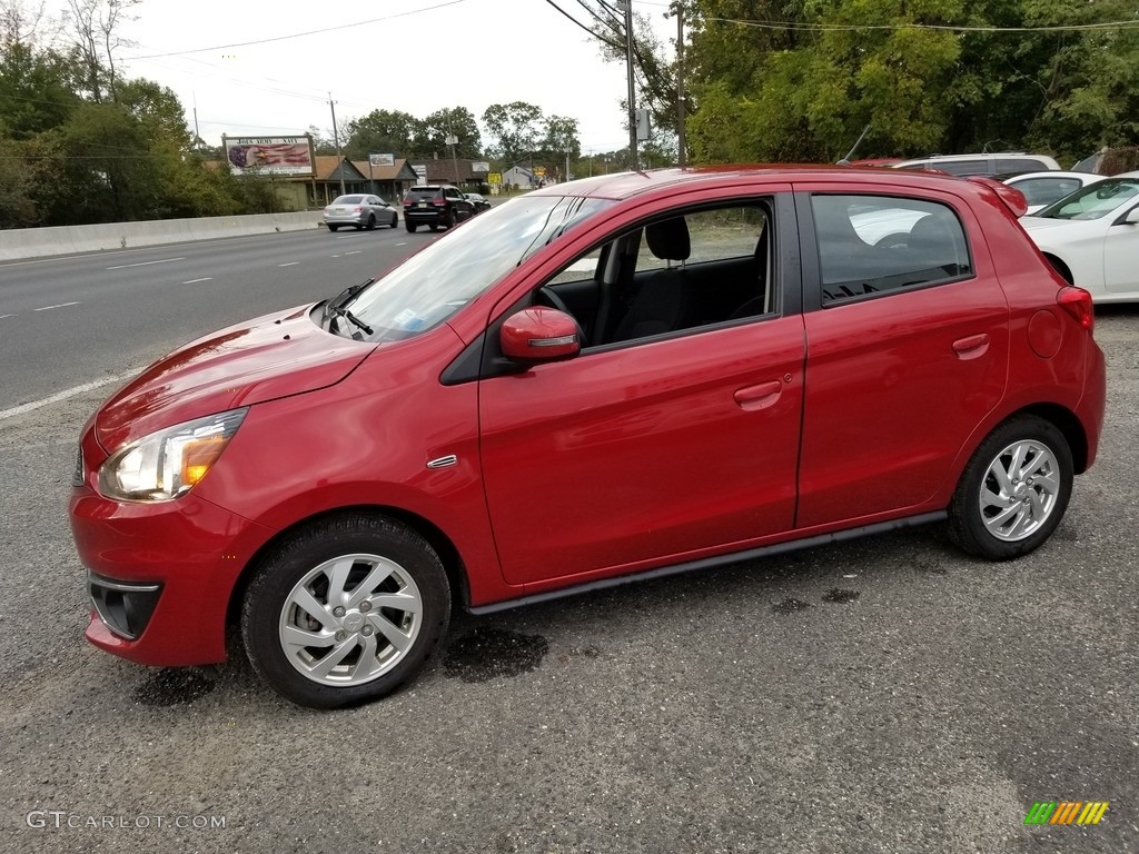 Infrared 2017 Mitsubishi Mirage SE Exterior Photo #139724139