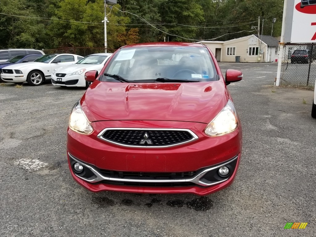 Infrared 2017 Mitsubishi Mirage SE Exterior Photo #139724166