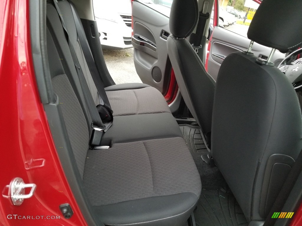 Black Interior 2017 Mitsubishi Mirage SE Photo #139724364