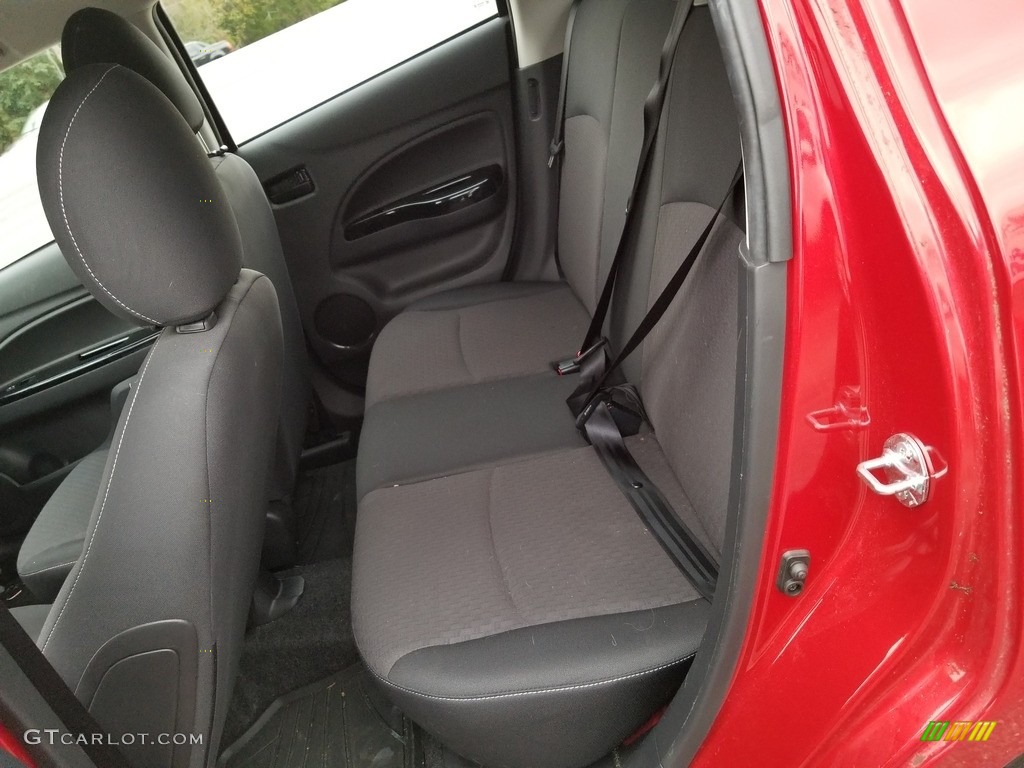 Black Interior 2017 Mitsubishi Mirage SE Photo #139724391