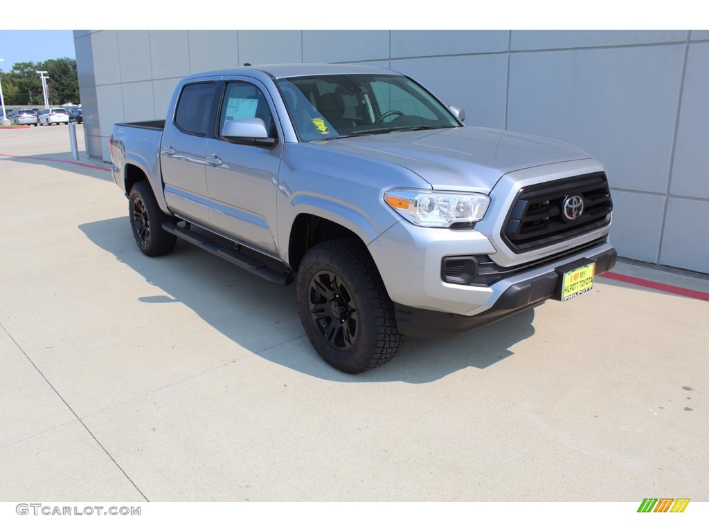 2020 Tacoma TSS Off Road Double Cab - Silver Sky Metallic / Cement photo #2