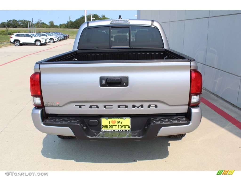 2020 Tacoma TSS Off Road Double Cab - Silver Sky Metallic / Cement photo #7