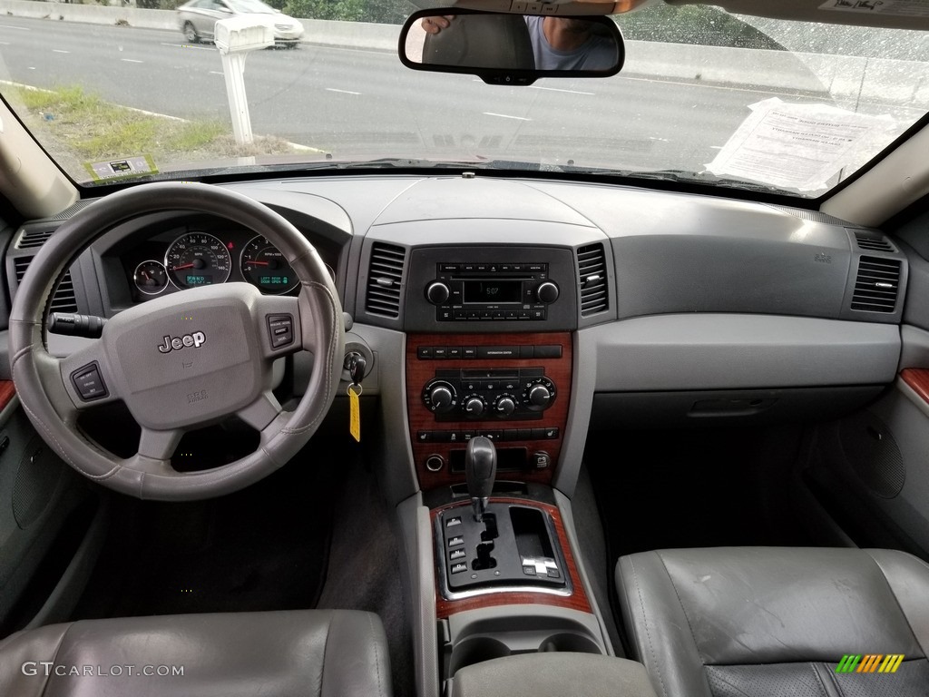 2007 Grand Cherokee Limited 4x4 - Red Rock Crystal Pearl / Medium Slate Gray photo #10