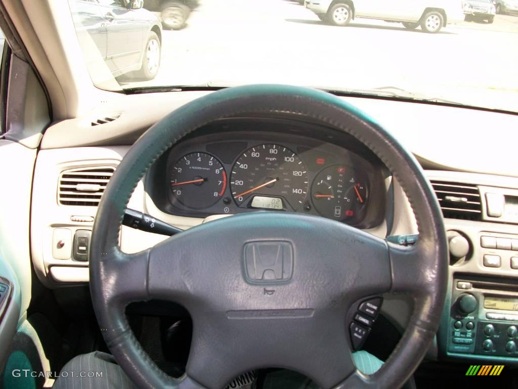 1999 Accord EX-L Sedan - Flamenco Black Pearl / Charcoal photo #22