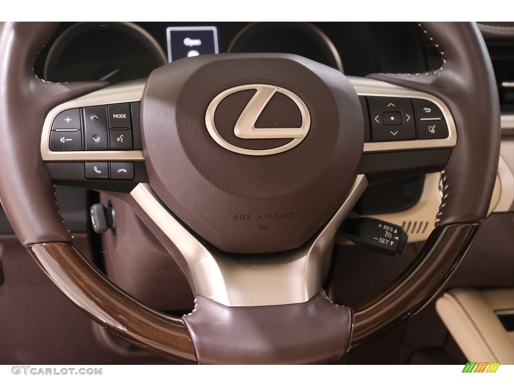 2016 Lexus ES 350 Parchment Steering Wheel Photo #139724934