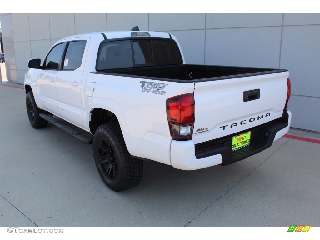 2020 Tacoma TSS Off Road Double Cab - Super White / Cement photo #6