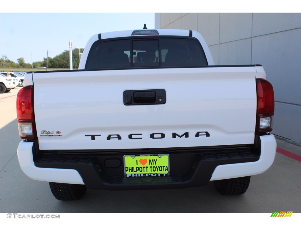 2020 Tacoma TSS Off Road Double Cab - Super White / Cement photo #7