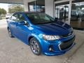 2020 Kinetic Blue Metallic Chevrolet Sonic LT Sedan  photo #2