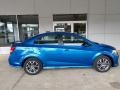 2020 Kinetic Blue Metallic Chevrolet Sonic LT Sedan  photo #3