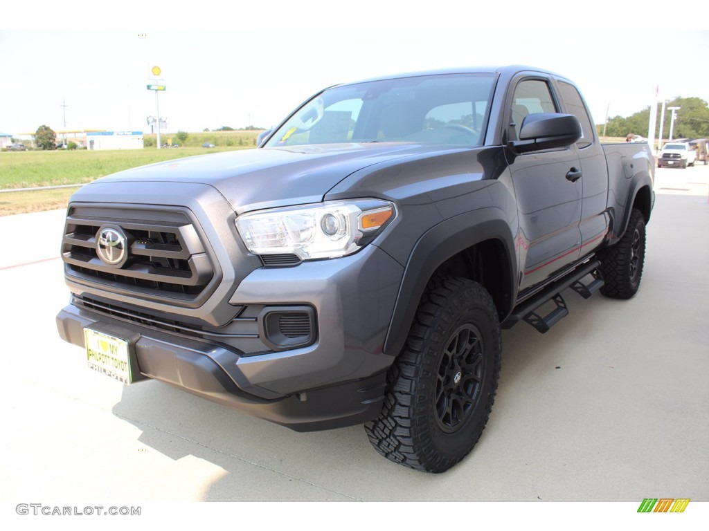 2020 Tacoma SX Access Cab - Magnetic Gray Metallic / Cement photo #4