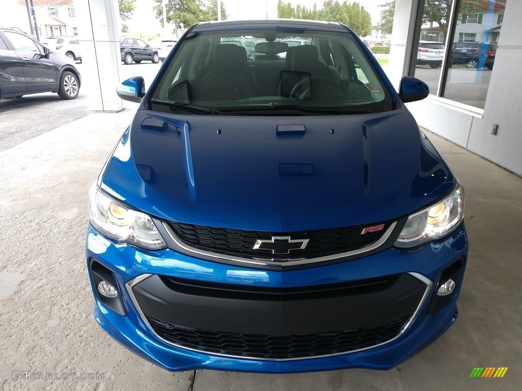 2020 Sonic LT Sedan - Kinetic Blue Metallic / Jet Black photo #9