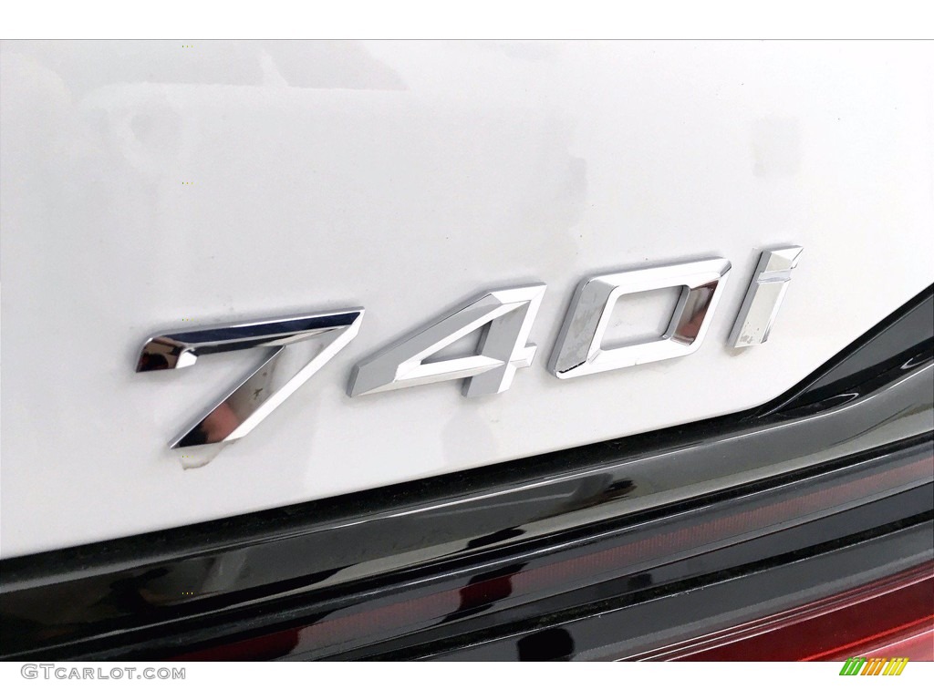 2021 7 Series 740i Sedan - Alpine White / Ivory White/Black photo #16