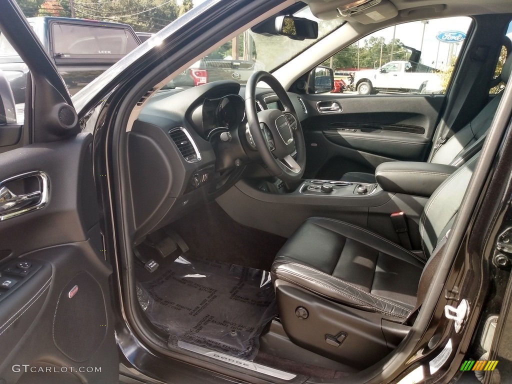 2016 Dodge Durango Citadel Anodized Platinum AWD Front Seat Photo #139726476