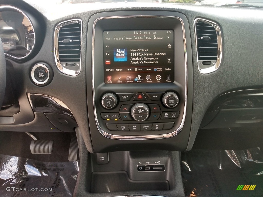 2016 Dodge Durango Citadel Anodized Platinum AWD Controls Photo #139726547