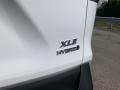 2021 Super White Toyota RAV4 XLE AWD Hybrid  photo #28
