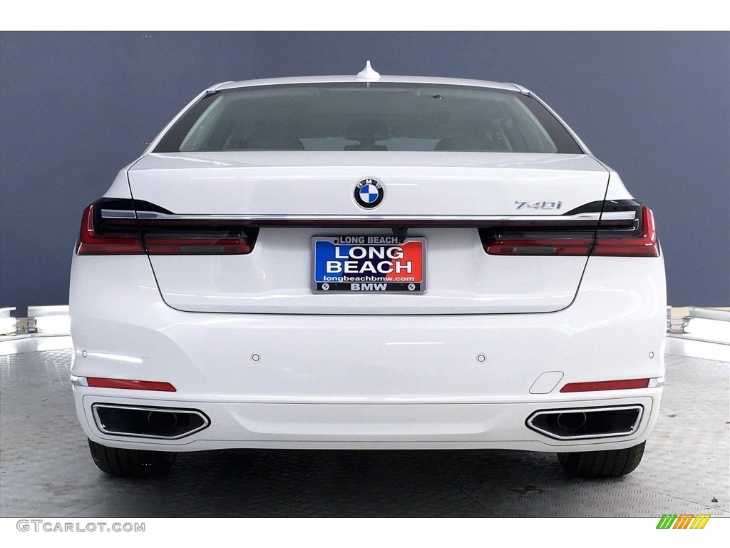 2021 7 Series 740i Sedan - Alpine White / Black photo #4