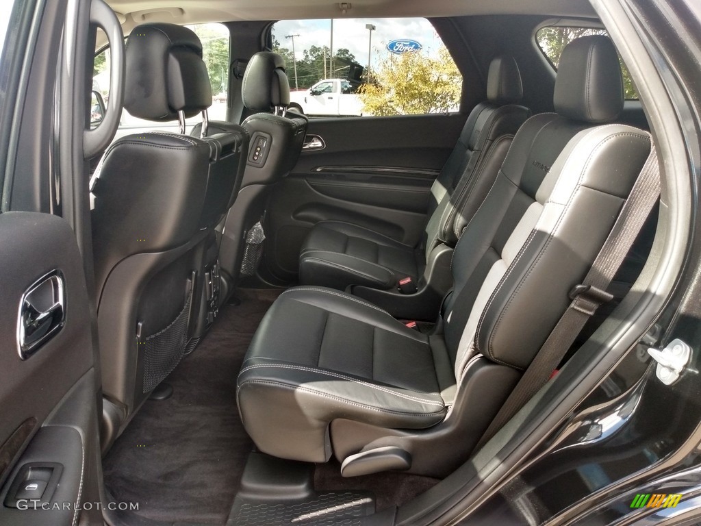 Black Interior 2016 Dodge Durango Citadel Anodized Platinum AWD Photo #139726647