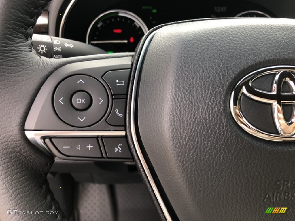 2021 Toyota Avalon Hybrid XLE Black Steering Wheel Photo #139726914