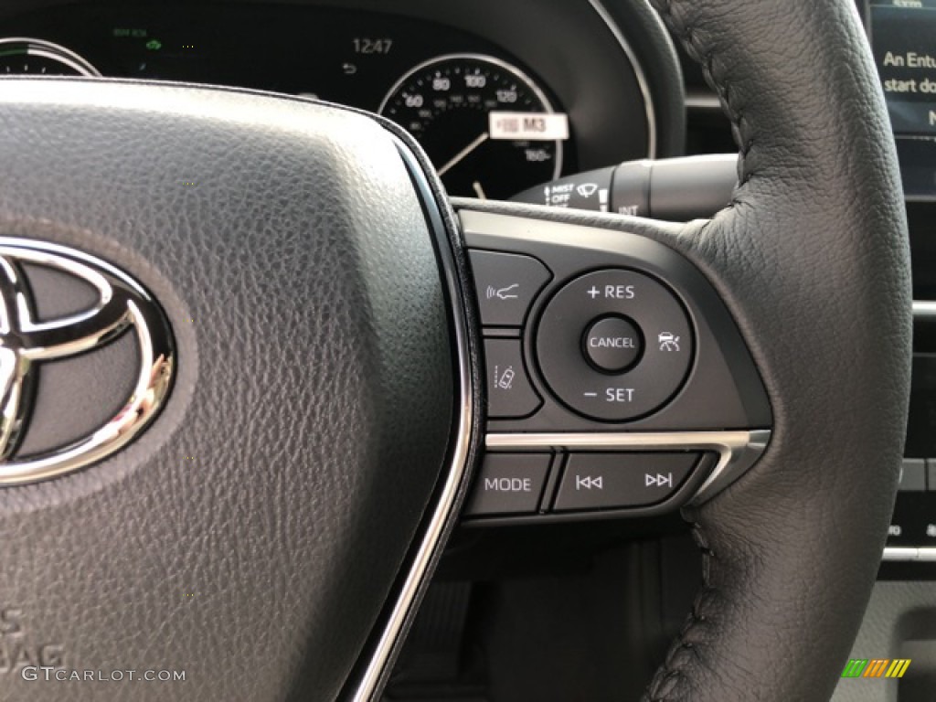 2021 Toyota Avalon Hybrid XLE Black Steering Wheel Photo #139726938